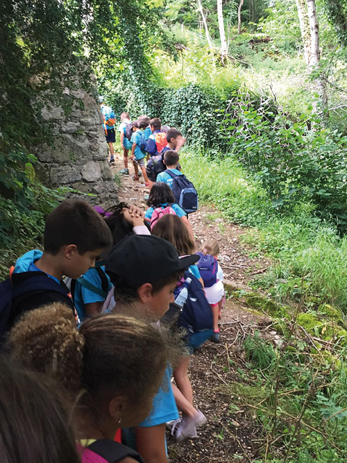 Excursiones y acampadas en la Escuela de Verano de Jaca