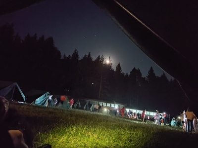 Acampada en el Campamento Ramiro I el Monje de Oza