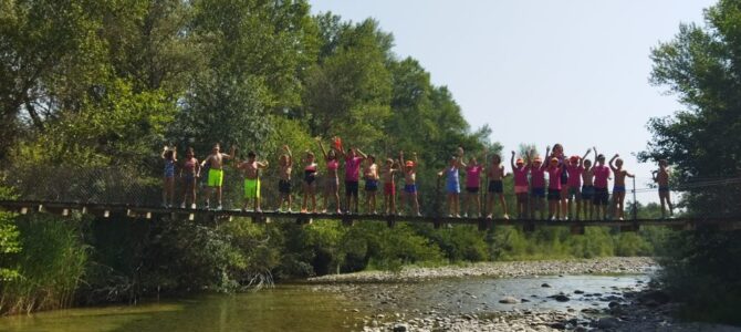 Nuestros Benjamines 2013 ¡en el Puente Colgante!